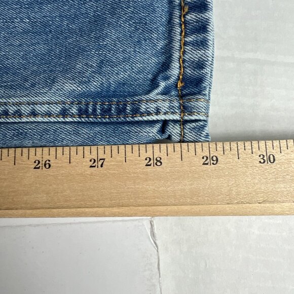 Levi's Jeans Men 31x29* 559 Relaxed Straight Blue Faded Stretch Denim Tag 32x30 - Picture 12 of 16